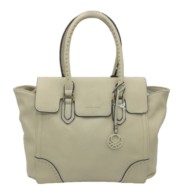 Benetton small shopping bag Fanny – off white - 1