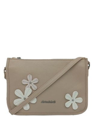 Marina Galanti crossbody bag Flower– béžová - 1