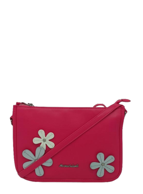 Marina Galanti crossbody bag Flower– fuchsiová - 1