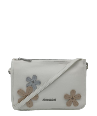 Marina Galanti crossbody bag Flower– bílá - 1