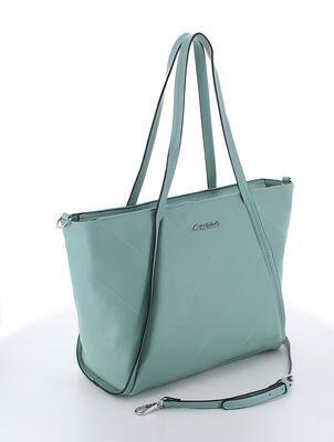 Marina Galanti shopping bag Alberta – vodní zelená - 1