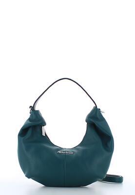 Marina Galanti hobo bag Lydie – kabelka přes rameno ve tvaru půlměsíce v paví zelené - 1