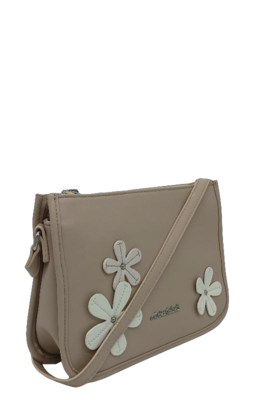 Marina Galanti crossbody bag Flower– béžová - 2