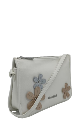 Marina Galanti crossbody bag Flower– bílá - 2